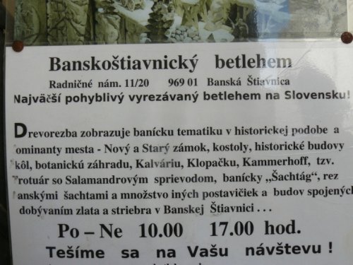 Poznávací výlet do Banskej Štiavnice