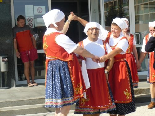 Vystúpenie na námestí v Žiari nad Hronom