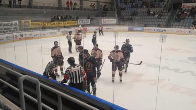 Hokejový zápas Žiar nad Hronom - Detva