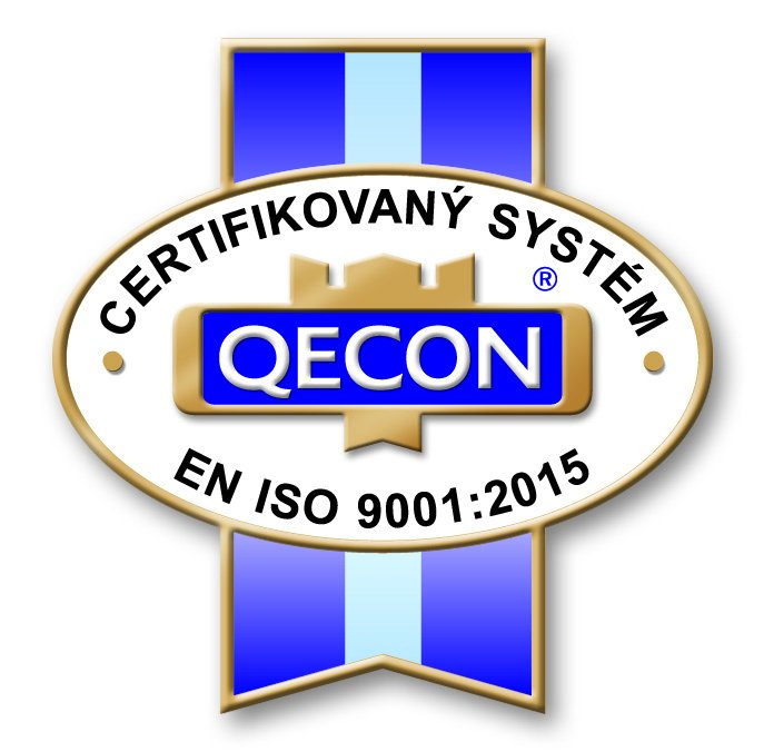 Certifikátu o zavedení a udržovaní manažérskeho systému kvality STN EN ISO 9001:2015