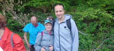 Pochod seniorov Lučatínskym chotárom