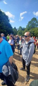 Pochod seniorov Lučatínskym chotárom