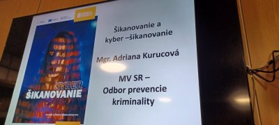 3.2.2025 sa v Slovenskej Ľupči uskutočnila prednáška na témy: prevencia podvodu a šikanovanie v spolupráci so zamestnancami MV SR