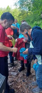 Pochod seniorov Lučatínskym chotárom